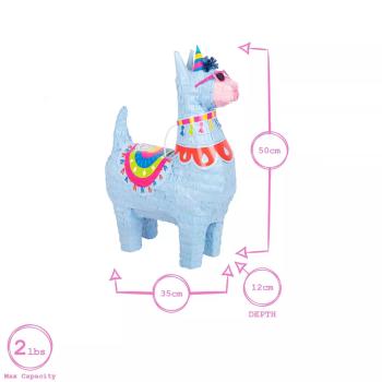 Pinata Lama mit Augenbinde